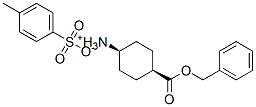 CIS-4-(BENZYLOXYCARBONYL)CYCLOHEXYLAMMONIUM TOSYLATE Struktur