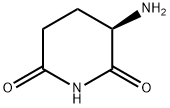 2,6-Piperidinedione,3-amino-,(3R)-(9CI) Struktur