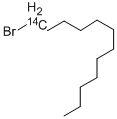 1-BROMODODECANE, [1-14C] Struktur