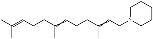 1-(3,7,11-Trimethyl-2,6,10-dodecatrienyl)piperidine Struktur