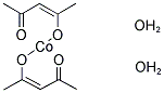 COBALT(II) ACETYLACETONATE DIHYDRATE Struktur