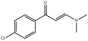 (E)-1-(4-chlorophenyl)-3-(diMethylaMino)prop-2-en-1-one Struktur