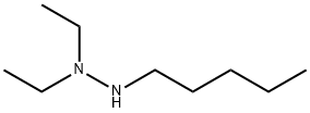 1,1-Diethyl-2-pentylhydrazine Struktur