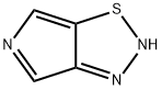 2H-Pyrrolo[3,4-d]-1,2,3-thiadiazole(9CI) Struktur