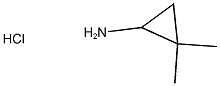 2,2-dimethylcyclopropan-1-amine hydrochloride Struktur