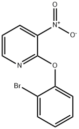 2-(2-bromophenoxy)-3-nitropyridine Struktur