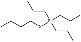 (Butylthio)tripropylstannane Struktur