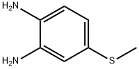 1,2-Benzenediamine,  4-(methylthio)- Struktur