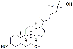 cholestane-3,7,25,26-tetrol Struktur