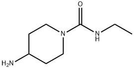 4-amino-N-ethyl-1-piperidinecarboxamide(SALTDATA: HCl) Struktur