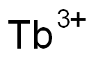 terbium(+3) cation Struktur