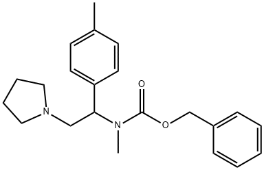 1-PYRROLIDIN-2-(4'-METHYLPHENYL)-2-(N-CBZ-N-METHYL)AMINO-ETHANE
 price.