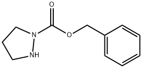 1-Pyrazolidinecarboxylic acid, phenylMethyl ester Struktur