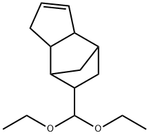 6-(diethoxymethyl)-3a,4,5,6,7,7a-hexahydro-4,7-methano-1H-indene Struktur