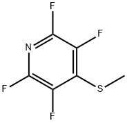 Pyridine, 2,3,5,6-tetrafluoro-4-(methylthio)- (9CI) Struktur