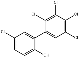 2-HYDROXY-2',3',4',5,5'-PENTACHLOROBIPHENYL Struktur