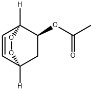 2,3-Dioxabicyclo[2.2.2]oct-7-en-5-ol,acetate,(1S,4S,5S)-(9CI) Struktur