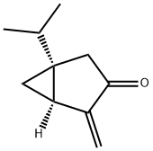 Bicyclo[3.1.0]hexan-3-one, 4-methylene-1-(1-methylethyl)-, (1S,5S)- (9CI) Struktur