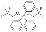 BIS(2,2,2-TRIFLUOROETHOXY)TRIPHENYLPHOSPHORANE Struktur