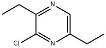 3-CHLORO-2,5-DIETHYL PYRAZINE Struktur