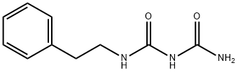 1-(2-Phenylethyl)biuret Struktur