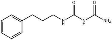 1-(3-Phenylpropyl)biuret Struktur