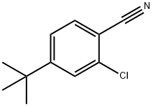 4-tert-butyl-2-chlorobenzonitrile Struktur