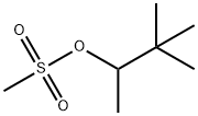 3,3-DIMETHYL-2-BUTYLMETHANESULPHONATE Struktur