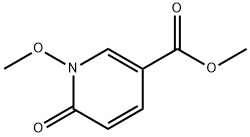 3-Pyridinecarboxylicacid,1,6-dihydro-1-methoxy-6-oxo-,methylester(9CI) Struktur