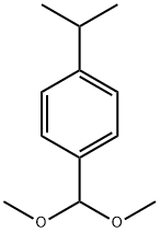 Benzene, 1-(dimethoxymethyl)-4-(1-methylethyl)- Struktur