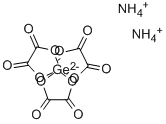 AMMONIUM TRIS(OXALATO)GERMANATE Struktur