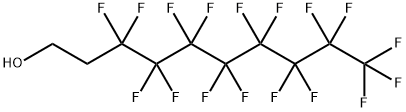 1H,1H,2H,2H-Perfluoro-1-decanol Structure