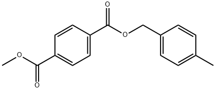 methyl (4-methylphenyl)methyl terephthalate Struktur