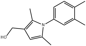 1-(3,4-DIMETHYLPHENYL)-2,5-DIMETHYL-1H-PYRROLE-3-METHANOL Struktur