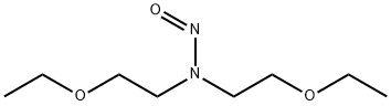 NITROSOBIS-(2-ETHOXYETHYL)-AMINE Struktur