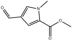 METHYL 4-FORMYL-1-METHYL-1H-PYRROLE-2-CARBOXYLATE Struktur