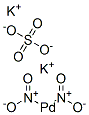 dipotassium bis(nitrito-N)[sulphato(2-)-O,O']palladate(2-) Struktur