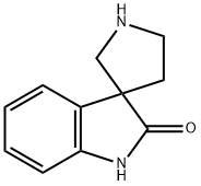 spiro[indoline-3,3'-pyrrolidin]-2-one Struktur