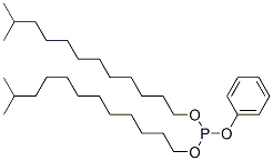 diisotridecyl phenyl phosphite Struktur