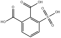 3-スルホフタル酸 化學(xué)構(gòu)造式