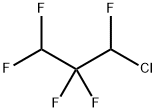 1-Chloro-1,1,2,2,3-pentafluoropropane Struktur