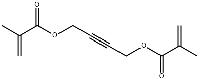 2-butyne-1,4-diyl bismethacrylate Struktur