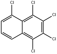 1,2,3,4,5-PENTACHLORONAPHTHALENE Struktur