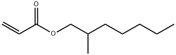 2-methylheptyl acrylate Struktur