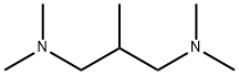 N,N,N',N',2-pentamethylpropane-1,3-diamine Struktur