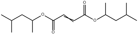 bis(1,3-dimethylbutyl) 2-butenedioate Struktur