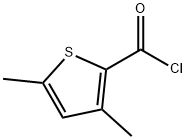 2-Thiophenecarbonyl chloride, 3,5-dimethyl- (9CI) Struktur