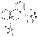 6,7-Dihydro-dipyrido[1,2-a:2',1'-c]pyrazinediiumbishexafluorophosphate Struktur