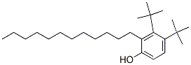 bis(tert-butyl)dodecylphenol Struktur