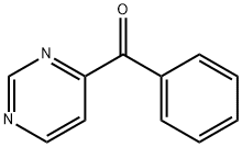 Phenyl(pyrimidin-4-yl)methanone Struktur